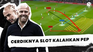 Arne Slot Lebih Cerdik  Taktik Adaptif amp Efektif Kalahkan Man City 2 Gol Tanpa Balas [upl. by Eirovi]