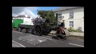 Traction Engines in Pensilva Cornwall 2024 [upl. by Yxel]