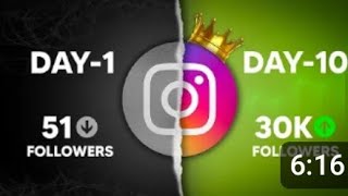 ✅️ 30K Followers  Instagram par follower kaise badhaye  Instagram Growth Strategy 🚀 [upl. by Ttcos]