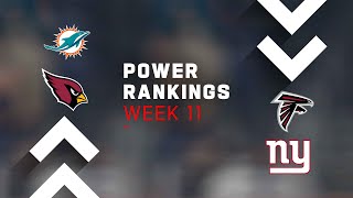 Week 11 Power Rankings [upl. by Kipper]