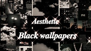 Black wallpapers Aesthetic Unique Baddie Grunge etc  Just Aesthetic [upl. by Wivinia]