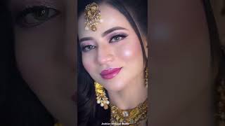 Walima makeup Look arabianmakeupstudio yt short viral makeup [upl. by Notlok]