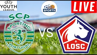 Sporting Cp U19 vs Lille U19 Live Score  UEFA Youth League 2024  Full Match Streaming [upl. by Ern22]