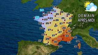 prévision météo France du Mercredi 10 au Mardi 16 Juillet 2024 [upl. by Llerut603]