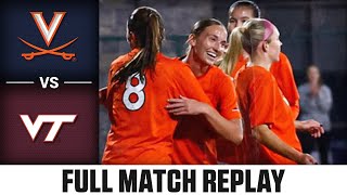 Virginia vs Virginia Tech Full Match Replay  2024 ACC Womens Soccer [upl. by Parthinia288]