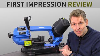 Metal Band Saw Review Unboxing Assembly Testing [upl. by Ciapas278]