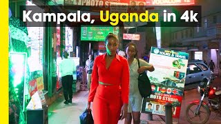 Shocking Downtown Kampala in 2024 Nightlife [upl. by Zolly]