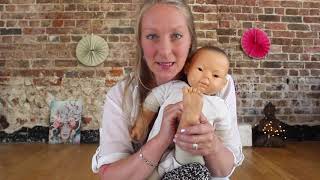 Baby Reflexology for Colds Pressure Points Relief [upl. by Sirraj]