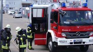 Schauübung Feuerwehr Illingen 2018 [upl. by Ijok]