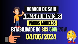 ATUALIZAÇÃO DOS RECEPTORES SPORBOX EM 04 DE MAIO 2024 [upl. by Atthia]