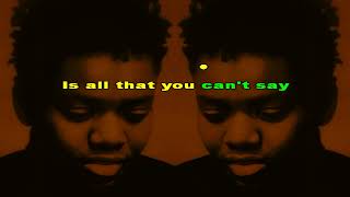 Tracy Chapman  Baby Can I Hold You  karaoke [upl. by Ardell]