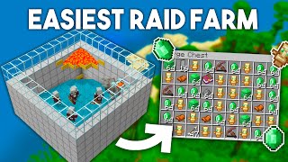 RAID FARM MINECRAFT BEDROCK [upl. by Merchant935]