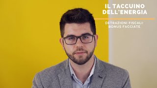 Detrazioni fiscali Bonus Facciate [upl. by Hobbs]