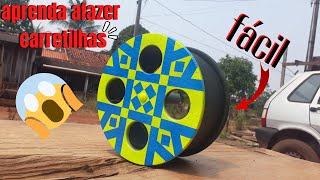 Como fazer uma carretilha do zero [upl. by Werdnael]