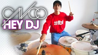 HEY DJ  CNCO DRUM COVER [upl. by Rillis833]