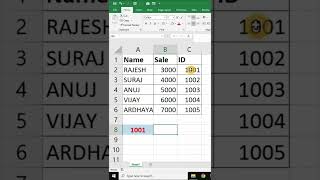 Lookup Formula In Excel  How To Use Lookup Formula sscomputerclasses shorts [upl. by Airual]