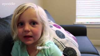 3yearold girl tells hilarious nonsensical stories [upl. by Aun895]