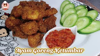 AYAM GORENG KETUMBAR  FRIED CHICKEN WITH CORIANDER  ASIAN STREET FOOD [upl. by Timrek]