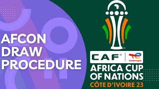 AFCON DRAW PROCEDURE REVEALED AS BLACK STARS LOOK TO FIND OUT GROUP OPPONENTS [upl. by Tobie213]