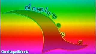 Nickelodeon Mega Slide Ident Cool Logo Effects [upl. by Pudens]