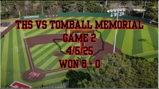 THS vs Tomball Memorial Game 2 [upl. by Koo]