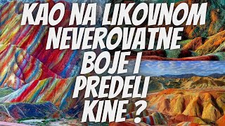 Kao na likovnom Neverovatne boje i predeli Kine [upl. by Yesor]