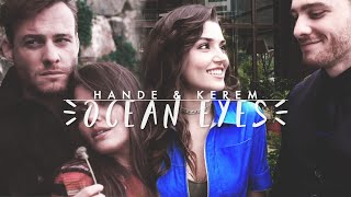 Hande Erçel amp Kerem Bürsin  behind the scenes  ocean eyes clip HanKer EdSer [upl. by Norita717]