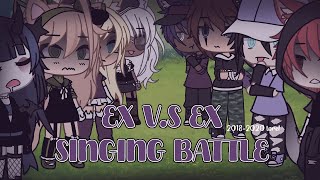 EX VS EX SINGING BATTLE  20182020  Gacha life  YUMIXY [upl. by Darb242]