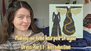 Making an Aelin Galathyniuss Throne of Glass outfit  cosplay  costume [upl. by Darrel]