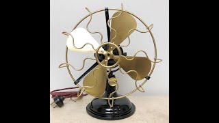 Vintage Universal Italian Desk Table Fan  Item 2080  Adelaide Clocks [upl. by Ennaxxor371]