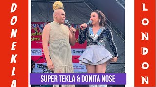 DONEKLA in London Part 2 Barrio Fiesta 2024 l Super Tekla amp Donita Nose with d Best Duo Comedy Act🤣 [upl. by Aisanat759]