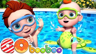 Baby Swimming Song 🌊  Swimming  GoBooBoo Kids Song amp Nursery Rhymes [upl. by Ilan]