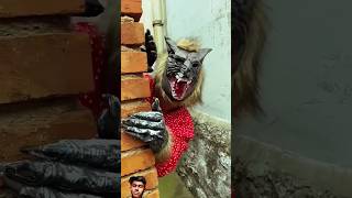 নেকড়ে সাজিয়ে সবাই কে বোকা বানালাম😱🤯miniwood toy woodworking art skillhands crafts shorts [upl. by Gnehc633]