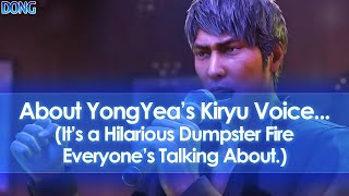 Internet React to YongYeas Kiryu Voice and the Impressive Japanese Dub is Impressive [upl. by Grinnell]