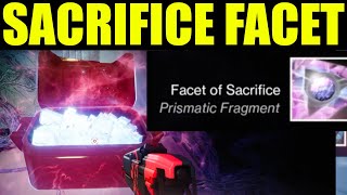 How to get the quotfacet of sacrificequot prismatic fragment  destiny 2 the final shape Walkthrough [upl. by Sybley]