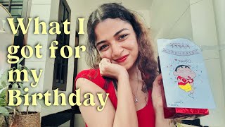 Unboxing my birthday gifts ♥️  Hansika Krishna [upl. by Ailemaj]