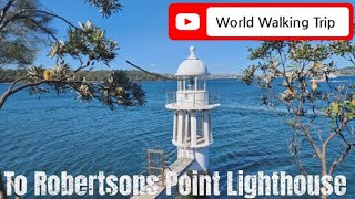 Neutral Bay Wharf to Robertsons Point Lighthouse CremorneReserve CremornePoint  Australia 🇦🇺 [upl. by Llerrah154]