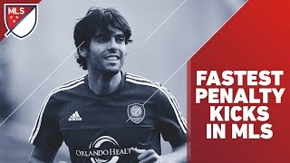 Fastest penalty kicks in MLS history [upl. by Ettenawtna38]