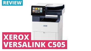 Printerland Review Xerox Versalink C505 Series A4 Colour Multifunction Laser Printer [upl. by Ramahs]