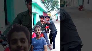 Samne gadi ke taker mar do hospital पहुंचा denge🤣🤣 comedy fun funnyscenes shorts youtubeshort [upl. by Rafaelof]