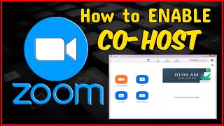 🔴 How To Enable amp Assign CoHosts in your Zoom Meetings  CyberHackz [upl. by Vikky]