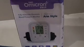 Omicron Blood Pressure Monitor  alat tes tekanan darah [upl. by Arlene83]