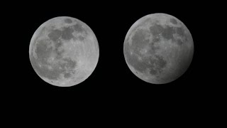 Penumbral lunar eclipse on March 24 to 25 2024 [upl. by Zoe]