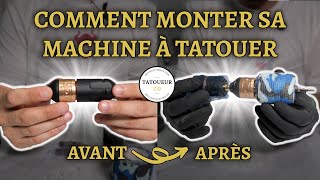 COMMENT MONTER SA MACHINE À TATOUER   TATOUEUR 20 [upl. by Freida]