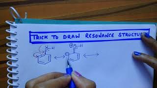 Trick to draw Resonance structures [upl. by Aiuqat458]