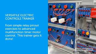 Electric Motor Control Trainer System MCT 24V 3PH [upl. by Htaek]