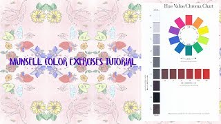 Munsell Color Exercises Tutorial [upl. by Drud]