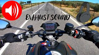 Ducati Monster 937  🔊 Pure Sound 🔊 Roadsitalia [upl. by Iahc]