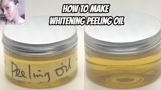 How To Make Whitening Peeling Oil  How To Dissolve Salicylic Acid  Acids Used On The Skin [upl. by Aiekal]