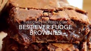 Best Ever Fudge Brownies [upl. by Yrrat767]